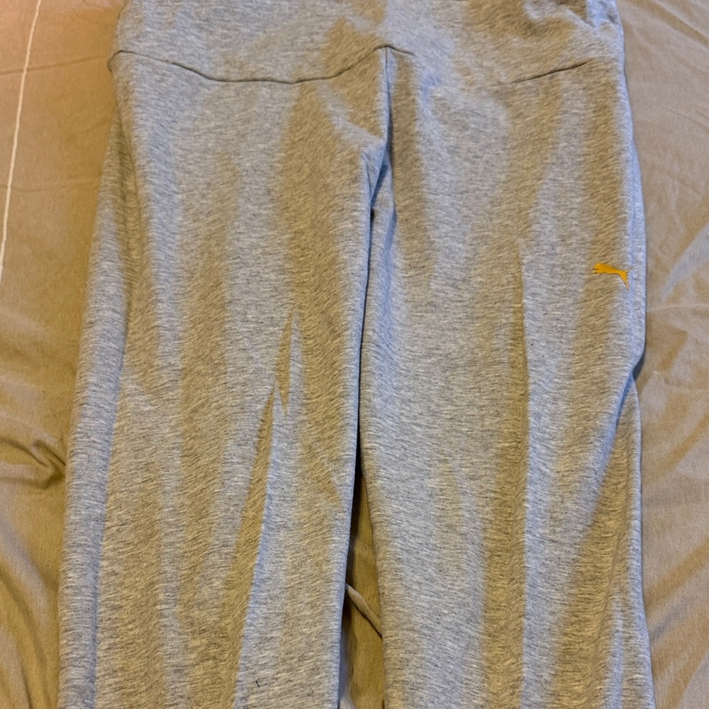 Puma Kids Light Gray Joggers